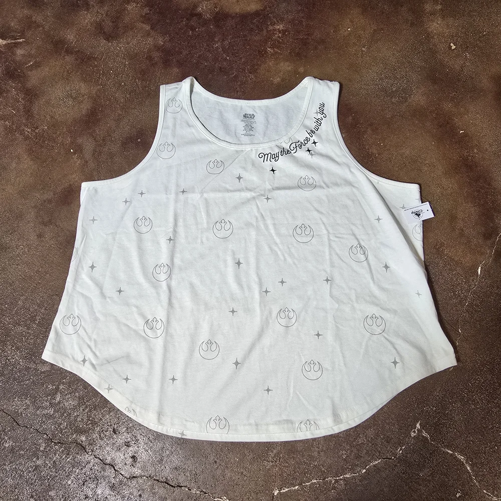 Disney Parks Star Wars “May The Force Be With You” Tank NWT Women’s 2X - Picture 1 of 8